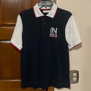 Nice Men’s XS Navy Polo with Nautica Logo